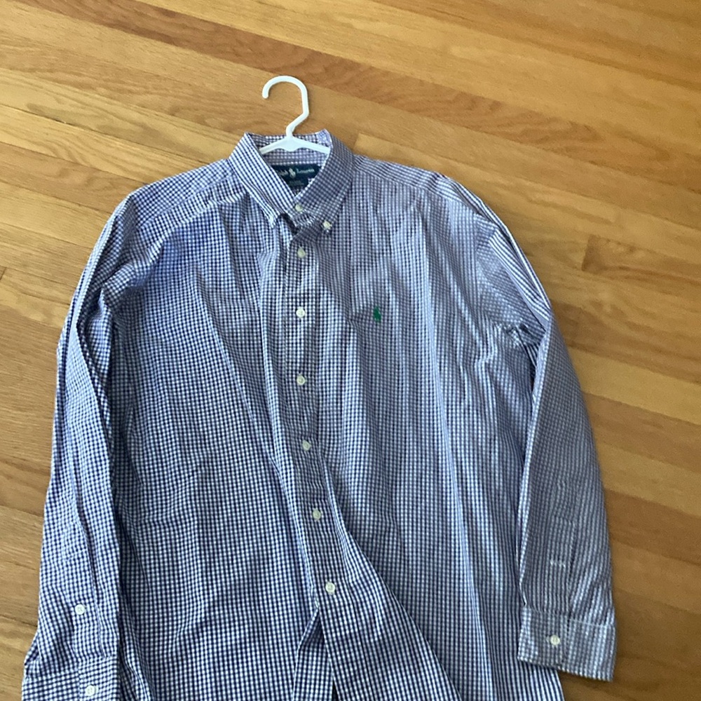 Ralph Lauren size large button down dress shirt